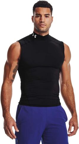 Under Armour Men's HeatGear Compression Mock Sleeveless in Saudi Arabia