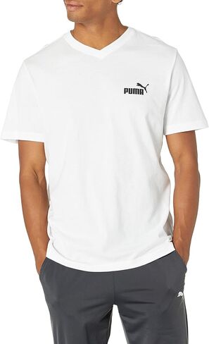 PUMA Men's Essentials+ V Neck Tee in Saudi Arabia