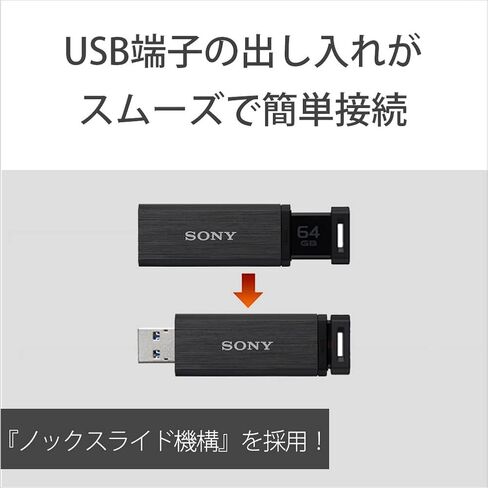 Sony 64GB MicroVault Q-Series USB Flash Drive (USM64GQX/B) in Saudi Arabia