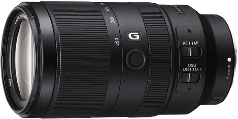 Sony E 70-350mm F4.5-6.3 G OSS Lens with Software Suite, Cleaning Kit, and 64GB SD Card Bundle (4 Items) in Kuwait