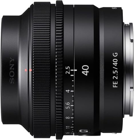 Sony SEL40F25G FE 40mm F2.5 G Full Frame Ultra Compact Prime G Lens for E-Mount Bundle with Lexar Professional 633x 64GB UHS-1 Class 10 SDXC Memory Card in Saudi Arabia