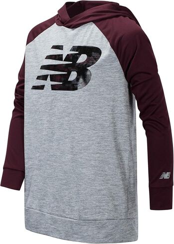 سويت شيرت بغطاء رأس للأولاد من New Balance in Kuwait