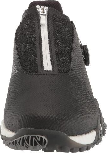 حذاء الجولف CODECHAOS 22 BOA للرجال من adidas، أسود أساسي/فضي داكن معدني/برتقالي، 15 in Kuwait