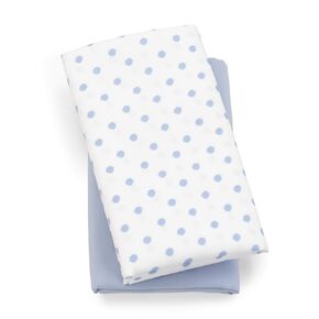 Chicco Lullaby Playard Sheets - Grey Diamond 2-Pack | Grey/White