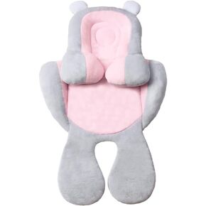 وسادة عربة أطفال من vocheer ، مقعد سيارة 2 في 1 ، بطانة لينة عربة الطفل ، وسادة دعم الطفل ، وسادة دعم الجسم ، الوردي in Kuwait