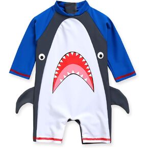 VAENAIT BABY 0-2T Infant Girls & Boys UPF 50+ Protection Swimsuit Onepiece Rashguard Sunsuit with Quick Change Snaps in Kuwait