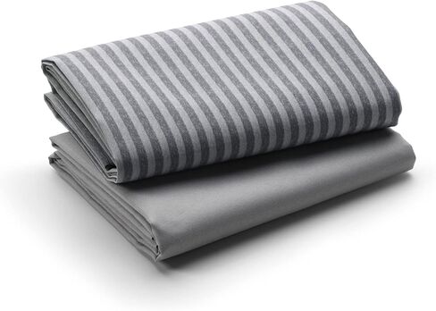 Graco® Pack ‘n Play® Playard Fitted Sheets, 2 Pack, Stripes and Grey in Saudi Arabia