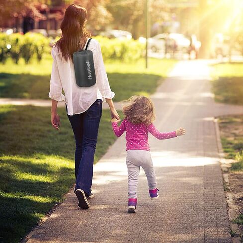 مرتبة Hoybell Playpen، متوافقة مع Regalo My Play Play Yard، قابلة للنفخ ذاتيًا ومريحة مع حقيبة حمل - رمادي داكن in Kuwait