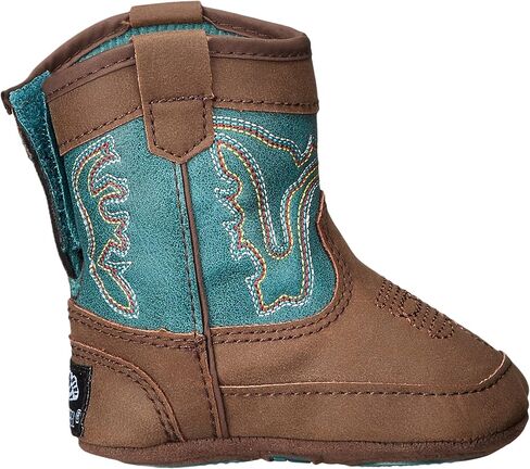 M&F Western Baby Boy's Bucker Open Range (الرضع/الأطفال الصغار) بني/فيروزي US in Saudi Arabia
