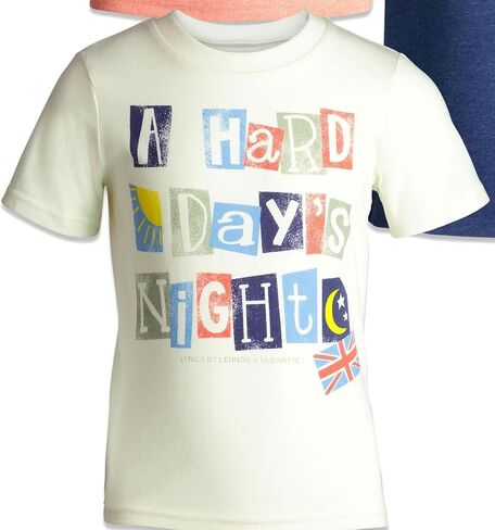 Lyrics by Lennon and McCartney 5 Pack Graphic T-Shirts Infant to Big Kid in Kuwait