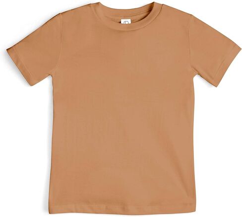 Colored Organics - Organic Cotton Toddler Short Sleeve Shirts - Baby Toddler and Kids Tops - Girls and Boys Tees in Saudi Arabia