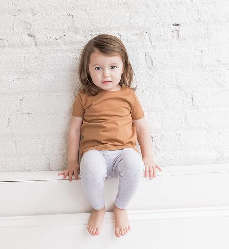 Colored Organics - Organic Cotton Toddler Short Sleeve Shirts - Baby Toddler and Kids Tops - Girls and Boys Tees in Saudi Arabia