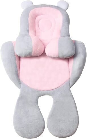 وسادة عربة أطفال من vocheer ، مقعد سيارة 2 في 1 ، بطانة لينة عربة الطفل ، وسادة دعم الطفل ، وسادة دعم الجسم ، الوردي in Kuwait