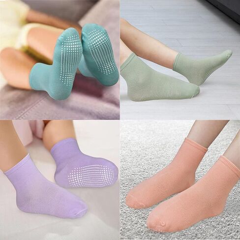 SkiBeaut Toddler Boys Socks, Non Slip Kids Girls Grips Socks for 1-7 Years in Saudi Arabia
