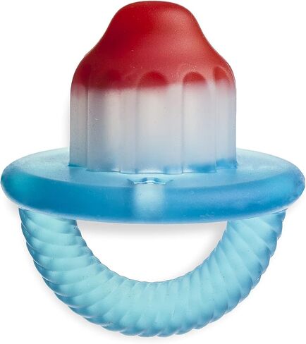 Itzy Ritzy Silicone Teensy Teether - Flexible, Soft & Hollow Baby Teething Toy with Easy-to-Hold Handle; Designed for Ages 3 Months and Up (Diamond) in Saudi Arabia