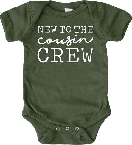 Cousin Crew Cursive T-Shirts and Bodysuits for Baby and Toddler Fun Family Matching Outfits in Saudi Arabia