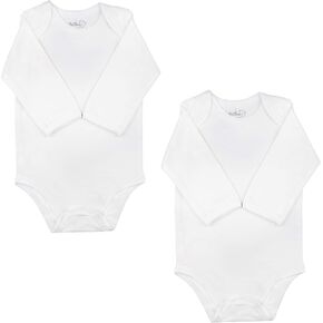 123 Bear Baby Bodysuits Soft Cotton Spandex Long Sleeve and Short Sleeve