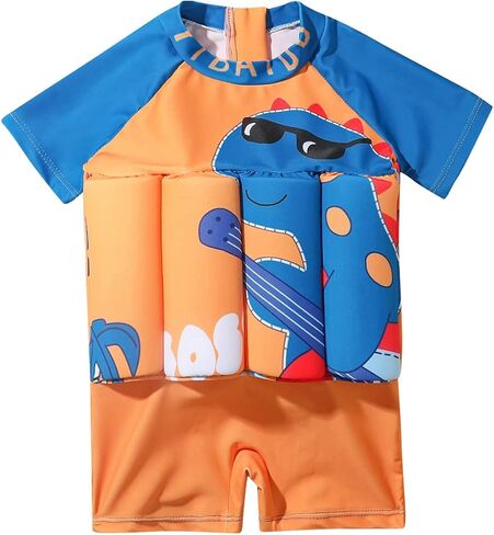 Toddler One-Piece Swimsuit Beach Sport Summer Swimwear Hawaiian Floral Bathing Suit for Girls Boys in Saudi Arabia