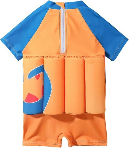 Toddler One-Piece Swimsuit Beach Sport Summer Swimwear Hawaiian Floral Bathing Suit for Girls Boys in Saudi Arabia