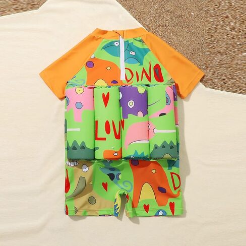Toddler One-Piece Swimsuit Beach Sport Summer Swimwear Hawaiian Floral Bathing Suit for Girls Boys in Saudi Arabia
