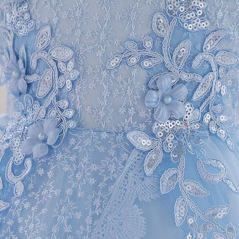 Baby Flower Girl Dress Sleeveless Lace Bowknot Princess Tulle Tutu Bridesmaid Wedding Baptism Birthday Party Prom Gown in Saudi Arabia