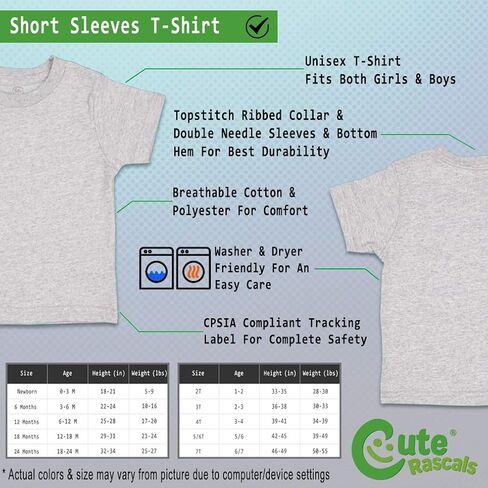 Toddler T-Shirt Ab Cd ABCD Rock & Roll Funny Humor Coolest Little 1 Clothes in Saudi Arabia