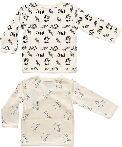 Maple Clothing Organic Cotton Baby Kimono Long Sleeve Bodysuit GOTS Certified in Saudi Arabia