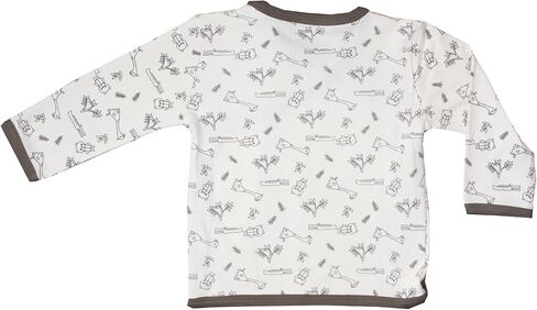 Maple Clothing Organic Cotton Baby Kimono Long Sleeve Bodysuit GOTS Certified in Saudi Arabia