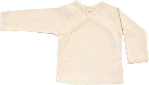Maple Clothing Organic Cotton Baby Kimono Long Sleeve Bodysuit GOTS Certified in Saudi Arabia