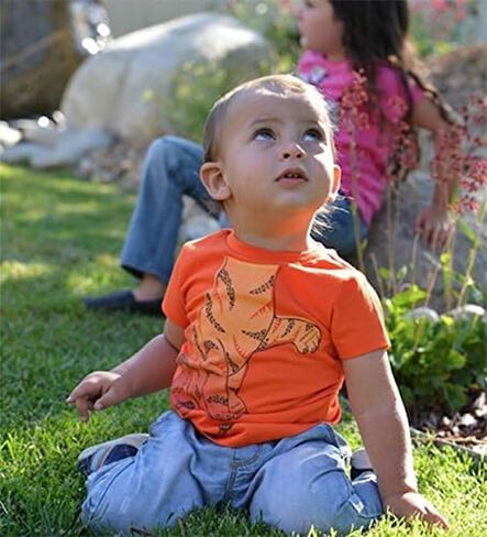 Become a Land Animal or Character Super Soft Short Sleeve Tee for Baby, Infant + Toddler (0/6M-6T) in Saudi Arabia