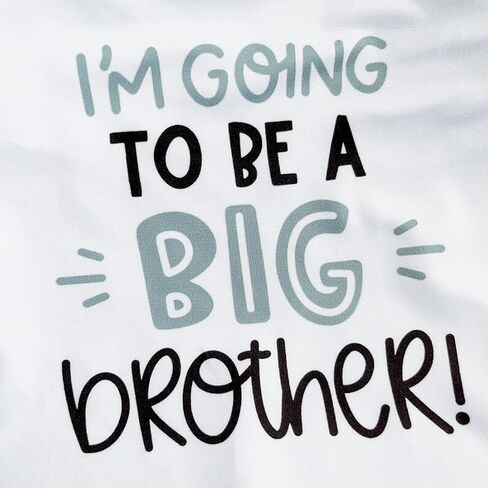 Big Brother T Shirts Tops Toddler Baby Boy I’m Going to be a Big Brother Announcement Tees Clothes Novelty Gift Summer Outfit in Kuwait