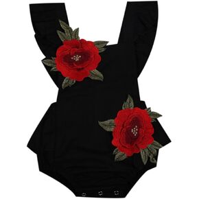 Baby Girls Jumpsuit Newborn Infant Kids Floral Clothes Summer Romper Bodysuit Sundress Outfits