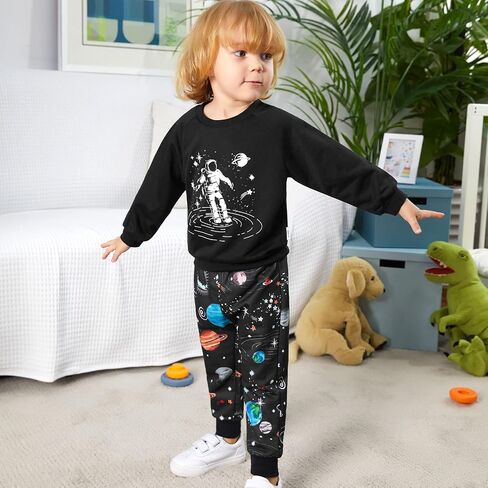 SYNPOS Baby Boy Clothes Toddler Infant Newborn Outfits Shirts Pullover Pants Set for 6 to 24 Months 1t 2t 3t 4t 5t Boys in Saudi Arabia