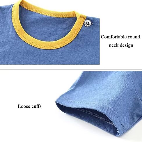 Toddler Baby Boy Clothes for 2t 3t Boys Cute Summer Short Sleeve T-Shirt Tops Shorts Clothes Sets Baby Boy Outfits in Saudi Arabia