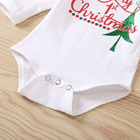 Vedext Bodysuit+Tutu Skirt+Leg Warmers+Bow Headband Christmas Outfits Set in Saudi Arabia