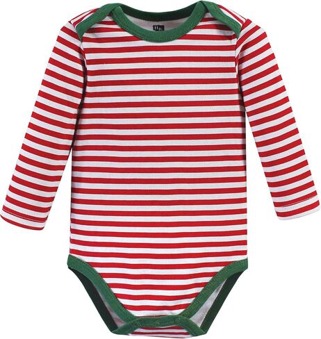 Hudson Baby Boys Cotton Long-sleeve Bodysuits And Toddler T-Shirt Set, Rudolph Reindeer, 9-12 Months US in Kuwait