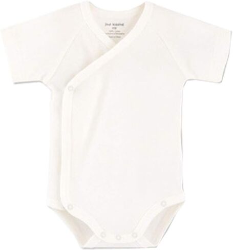 Baby Boys Girls Short Sleeves Kimono Clothes Cotton Baby Side-Snap Bodysuit Pack of Baby Layette Set in Saudi Arabia