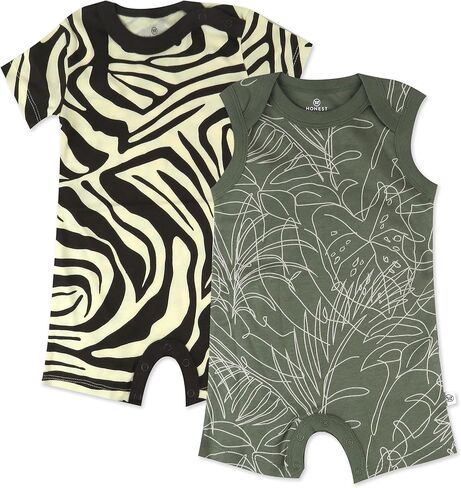 مجموعة HonestBaby Romper Multipack من القطن العضوي للرضع الأولاد in Kuwait