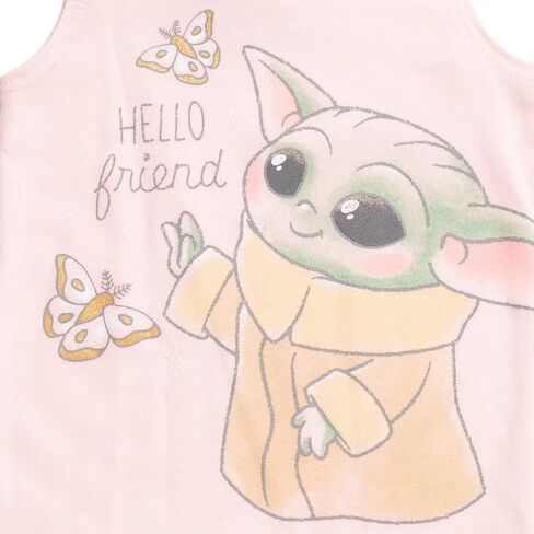 STAR WARS The Child Baby Girls Snap Romper and Headband Newborn to Toddler in Kuwait