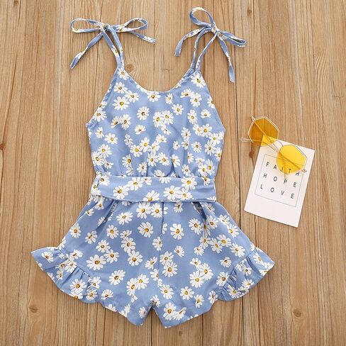 Toddler Girl Clothes Baby Summer Cute Halter Romper 6 Months to 5 Years Old in Saudi Arabia