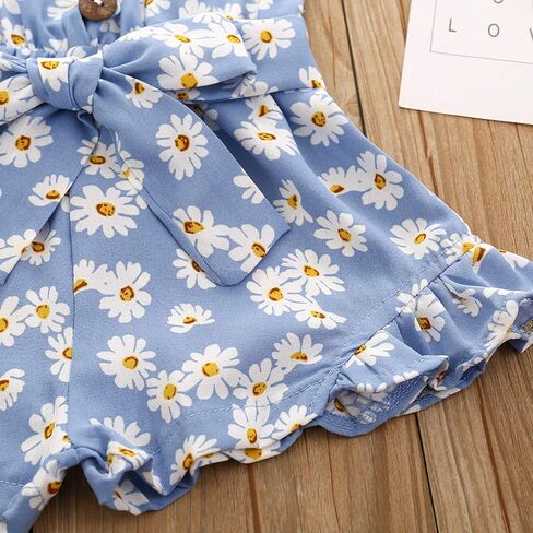 Toddler Girl Clothes Baby Summer Cute Halter Romper 6 Months to 5 Years Old in Saudi Arabia