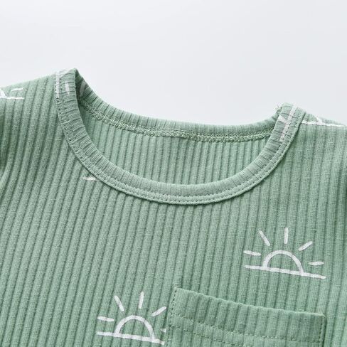 Toddler Infant Baby Boy Dinosaur Clothes Set Short Sleeve T-Shirt Tops Shorts Summer Outfits in Saudi Arabia
