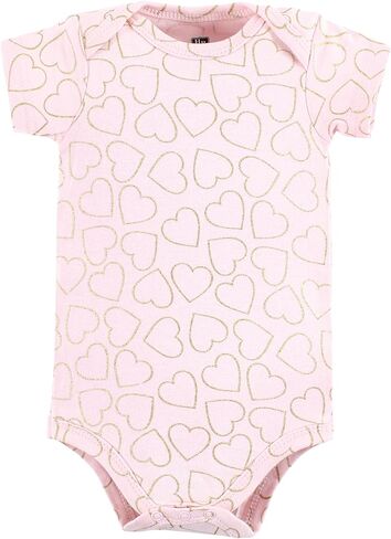 ملابس داخلية قطنية للأطفال من الجنسين من Hudson Baby، Girl Mommy Pink Navy، 0-3 أشهر in Saudi Arabia