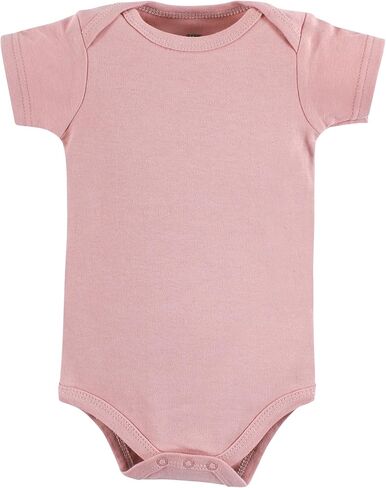 ملابس داخلية قطنية للأطفال من الجنسين من Hudson Baby، Girl Mommy Pink Navy، 0-3 أشهر in Saudi Arabia