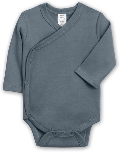 Colored Organics Baby Organic Cotton Long Sleeve Side Snap Bodysuit in Saudi Arabia