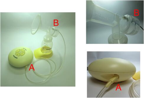 Swing Tubing and Breast Pump Kit Compatible with Medela Swing Breastpump. Inc. 1 Medium Breastshield (Comparable to Medela Personalfit 24mm), 1 Valve, 1 Membrane, and 1 Replacement Tubing in Saudi Arabia