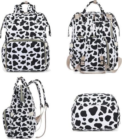 Cactus Diaper Bag Backpack for Baby Boys Girls, Waterproof Large Nappy Bags for Mom & Dad in Kuwait