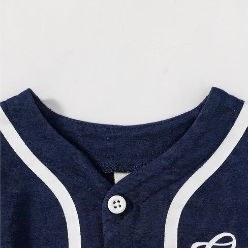 Baby Boy 1st Birthday Outfit - One Year Old Sports Baseball Bodysuit in Saudi Arabia