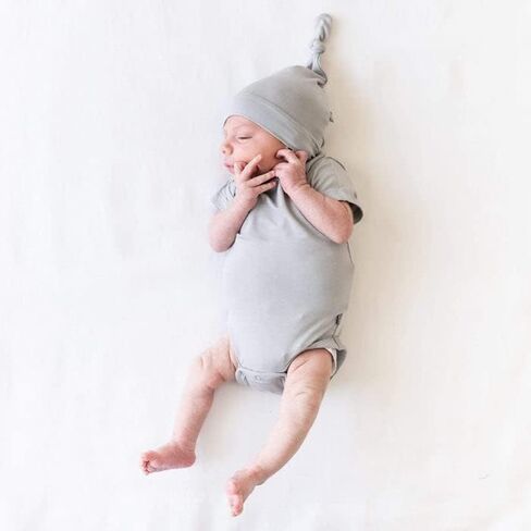 KYTE BABY Short Sleeve Baby Bodysuit, Buttery Soft Rayon Made From Bamboo, Wardrobe Essential For Newborn and Baby in Saudi Arabia