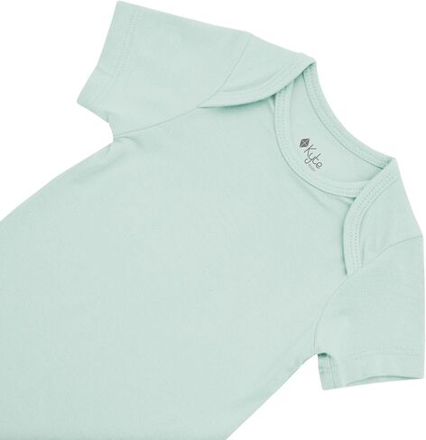 KYTE BABY Short Sleeve Baby Bodysuit, Buttery Soft Rayon Made From Bamboo, Wardrobe Essential For Newborn and Baby in Saudi Arabia